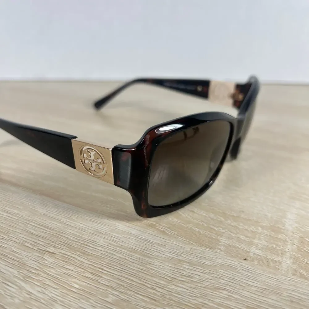 Tory Burch TY9028 510/T5 Sunglasses Polarized Dark Brown Tortoise 56-18-130